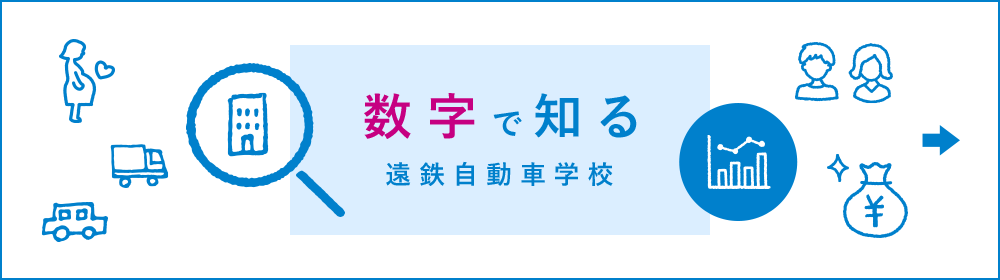 数字で知る遠鉄自動車学校